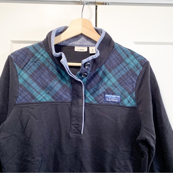 L.L. Bean Rugby Henley Pullover - Picture 2 of 7